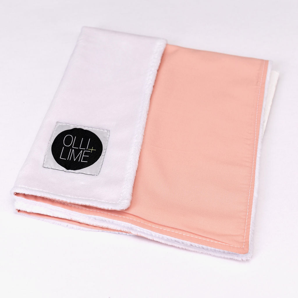 Hushy Blushy - Lovey Cuddle - Blush - Solids - Olli+Lime